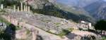 Temple of Apollo, with the Treasury of Athens below